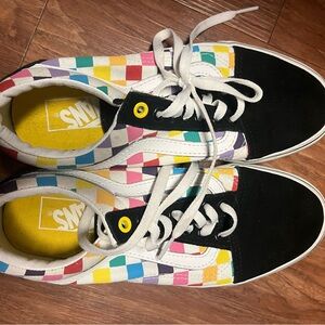 Vans Colorful Checkered Sneakers